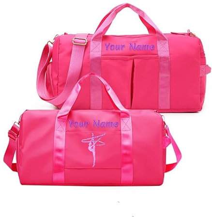 Sac De Sport Et De Gymnastique Brodé Personnalisé, Sac De Sport Personnalisé, Unisexe - avec Compartiment À Chaussures - Compartiments Humides Et Secs - Bandoulière Réglable