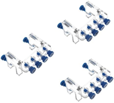 SEWOART 3stücke Aquarium Wasserhalterung Für Dosierpumpen Verstellbare Acryl-rohrklemme Für Aquarien Stabilisiert Schläuche Und Sorgt Für Effiziente Wasserversorgung