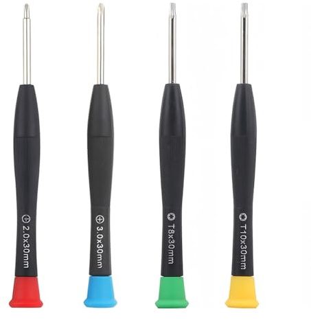 T8 T10 Torx Security Screwdriver PH0 PH00 Phillips Screwdriver Compatible with PS4 PS5 Controller Laptop Computer Repair Kit
