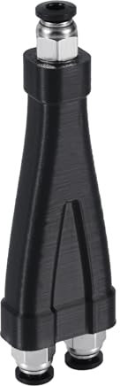 2-in-1 PTFE-Adapter für Bambu Lab, Premium Schlauchverbinder Zuführmodule Filamentschlauch-Erweiterungsanschluss Passend für P1S/P1C/X1C/X1E 3D-Druckerzubehör
