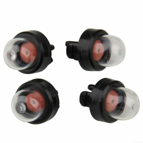 4 Stück Primer Glühbirnen für Kettensäge, passend für McCulloch, für Homelite, für Poulan, für Echo inkl. WT 23A, WYJ 33, WYJ 34, WYJ 45, WYJ 92