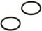 2 x Rubber Seal Washer 28mm Outside Diameter for Bestway Intex Swimming Pool Pumps for Above Ground Pools Spare Part Washer Set Black 2 pieces for Ø 32 mm Hoses