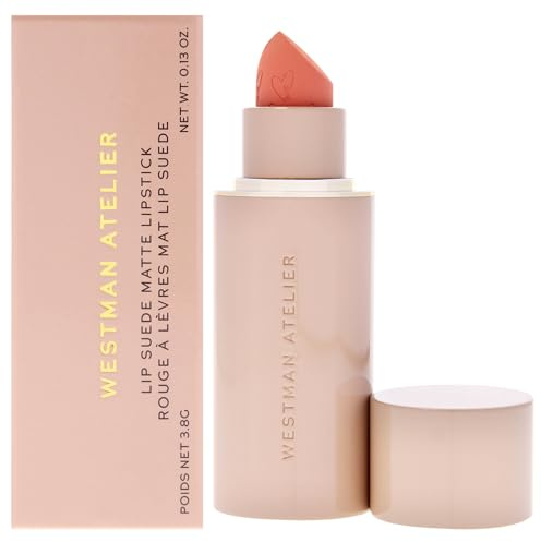 Lip Suede Matte Lipstick - Lacker by Westman Atelier for Women - 0.13 oz Lipstick