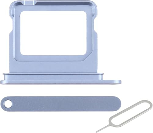 Supreme Phone Parts SIM Card Tray Holder for iPhone 17 – Replacement SIM Tray Slot (Select Colour) (Blue)