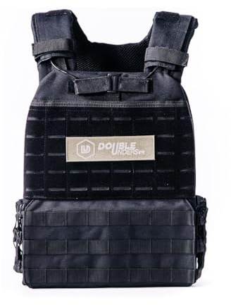 DoubleUnders - Gewichtsweste für Calisthenics - Krafttraining & Crossfit - Weight Vest - Fitness Gewichtsweste 6kg & 9 kg