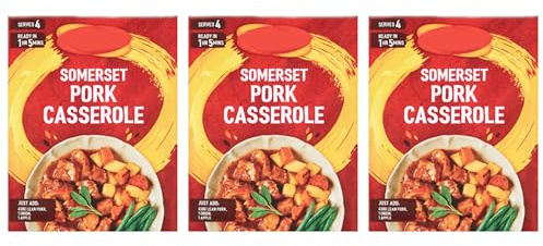 Somerset Pork Casserole Recipe Mix, Free From Artificial Colours, 36g, Pack of 3