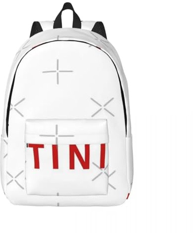 ASDCTYTKO TINI TINI TINI Einfacher und stilvoller Rucksack Canvas-Rucksack Rucksäcke Festivalgeschenk