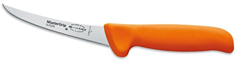 Dick Ausbeinmesser semi-flexibel 13 cm - Griff orange - für Fleischer, Metzger, Jäger und Schlachter