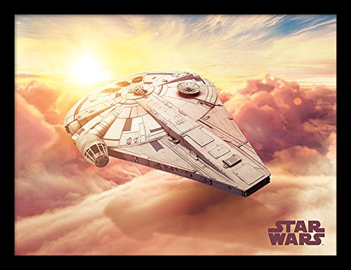 Solo: ein Star Wars Geschichte 'Millennium Falcon' Memorabilia,30 x 40 cm