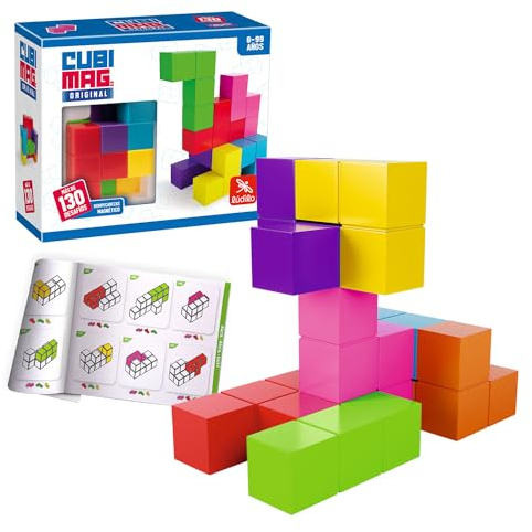 Ludilo - Cubimag | Lernspiele 6 Jahre Oder älter | Kinderpuzzle | Kinderspielzeug 6 Jahre | Kinderspiele | Spiele für Kinder 6 Jahre Oder älter