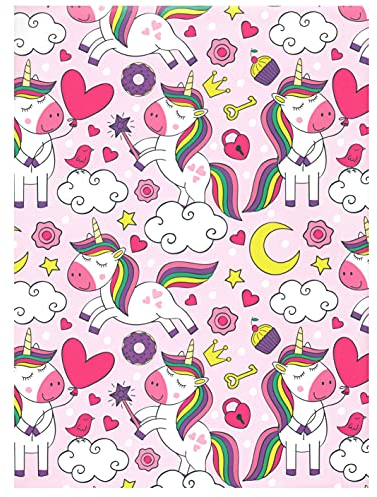 ARKRAFT Geschenkpapier Set 3 Blatt XXL 90 x 65 cm Kunststofffreie Verpackung Papier FSC (18-8989)