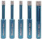 Porcelain Tile Drill Bits Set 6/6/6/8/10mm - MINLAYCUT Diamond Hole Saw Kit with Hex Shank for Porcelain Tile Ceramic Granite Marble