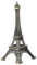 Cyrank Paris Eiffelturm, Metall Handwerk Architektur Modell Eiffelturm-Modell Eiffelturm-Metallstatue Eiffelturm-Figur Für Souvenirs Zinklegierung Desktop Home Dekoration Kunst Geschenk(15cm)