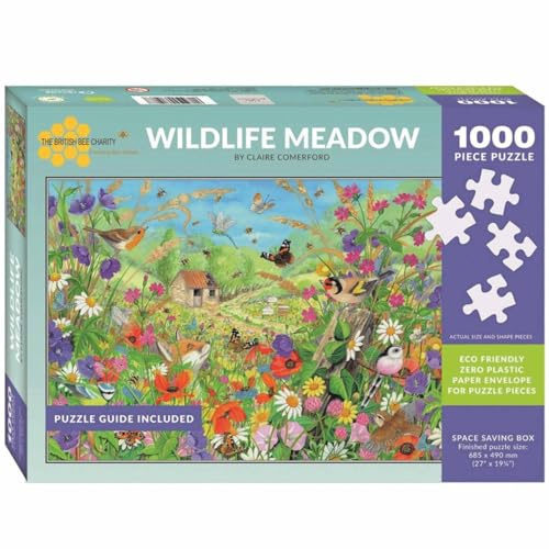 Otter House Puzzle Geschenk 1000 Teile – Spaziergang durch die Wildtiere