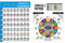 Guvkeug Ukulele Akkord Chart Aufkleber Ukulele Musik Bildung Gitarre Akkord Chart für Anfänger Klein