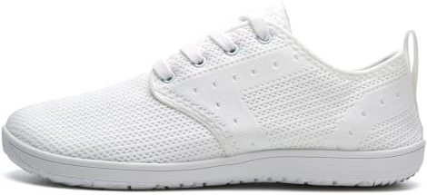 IceUnicorn Barefoot Shoes Women's Barefoot Shoes Men's Bathing Shoes Water Shoes, 118 White, 8.5 UK