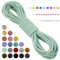 LEREATI Hilo Elastico para Pulseras, Cuerda Elástica 3mm x 5m Hilo Nylon Pulseras Goma Elastica para Pulseras, Collar, Joyería, Cintas el Pelo, Costura (Verde Claro)