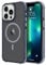 LLZ.COQUE Magnetic Case for iPhone 13 Pro Max, Compatible with Magsafe Translucent Matte Anti-Slip Phone Case, Military Grade Protection Rugged Shockproof Durable Cover for iPhone 13 Pro Max, Grey