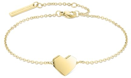 Liebeskind Berlin Armband mit Herz-Anhänger LJ-1479-B-21 IP Gold