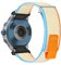 Nylon Armbänder für Coros Apex 2 Pro/Apex Pro/Apex 46mm Armband, Weich Elastisch Stoff Verstellbare für Damen Herren Sport Ersatzarmband mit Coros Apex 2 Pro/Apex Pro/Apex 46mm Uhrenarmband (18,M)