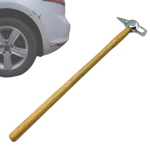 Martello per riparazione ammaccature Kioriur, Martello per rimozione ammaccature - Attrezzi per carrozzeria automobilistica con manico in legno | Strumento per la rimozione delle ammaccature, martelli