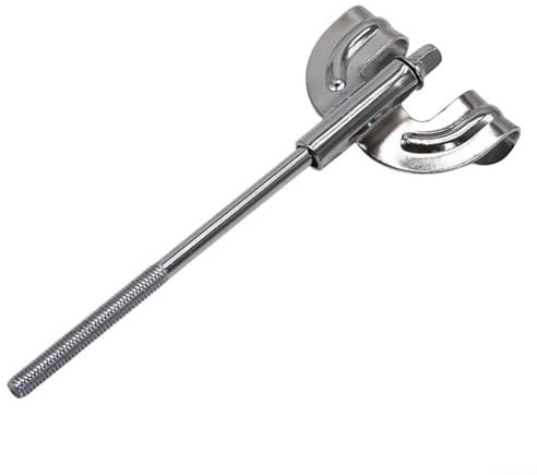 Drum Zubehör Robuste Bass Drum Claw Hooks mit Essential Tension Rods