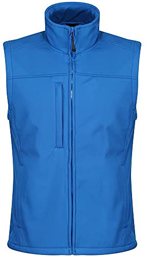 Regatta Professional Men's Flux Water Repellent Softshell Bodywarmer Gilet Jacket, Oxford Blue, size XX-Large (Manufacturer Size:XXL)