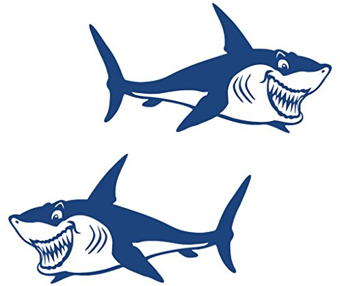 Sharplace Aufkleber Sticker Fischerboot Autoaufkleber Bootsaufkleber Badezimmer Surfboard Deko Sticker (2 Packung)