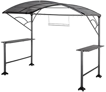 Abri barbecue Neiba Graphite - Hespéride