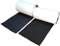 10 cm di larghezza ((ca 10,2 cm), chiusura a strisce autoadesive gancio e anello set con super Sticky colla tessuto di nylon nero