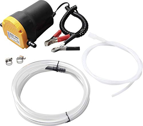Kunzer 7ESP01 Elektrosaugpumpe 12V - Betrieb über 12 V Autobatterie - einfaches Absaugen von Ölen - leicht & leise