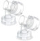 Maymom Myfit Base Connector (2Pc) Narrow Neck: These Connectors Will Fit and Medela Bottles Narrow Neck Bottles.