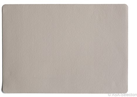 ASA Selection Tischset 33x46cm in Lederoptik Stone (4 Stück)