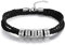 XiXi Personalisierte Armband Herren Edelstahl Lederarmband mit Namen Gravur Leder Multilayer Geflochten Armbänder Geschenk für Valentinstag Geburtstag