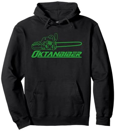 Oktan-biber Holzfäller Förster Kettensäge Motorsäge Pullover Hoodie