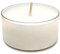 Hyoola Bougies Chauffe Plat Naturelles Pures - Bougies Cire Naturelle 100% - Sans Paraffine - Pack de 8 Bougies en Vrac - Maxi Bougies Blanches Chauffe-Plat Fabriquées en Europe - 10 Heures