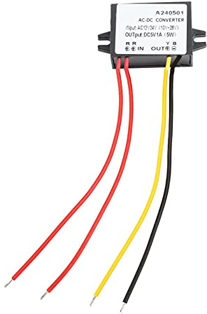 Capteur étanche AC 12V 24V à DC 5V, sonde Thermostat numérique Sonde Programmable Chauffage et refroidissement électronique(5A)