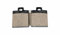 Set di pastiglie freno per pinza variante Hengtong Piaggio, anteriore + posteriore, 647170 per Gilera Runner 5 SP, Piaggio NRG Power LC Zip 2 Stalker Liberty RST MC3 DNA Purejet H2O