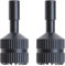 Be In Your Mind 1 Paar Controller Stick Daumenersatz kompatibel mit DJI Mini 3 Pro RC Fernbedienung Metall Aluminiumlegierung Daumenwippe Joysticks Titan