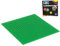 CMC imports Placa de construcción, 20 x 20 puntas, bloques de construcción, placa base urbana, columna base modular, construcción a ambos lados, 34 versos colores (verde, transparente/708)