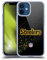 Head Case Designs Licenciado Oficialmente NFL Desenfoque Logotipo de Pittsburgh Steelers Caso Funda de Gel Suave Compatible con Apple iPhone 12 Mini