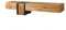 MASSIVMOEBEL24.DE KITZBÜHEL Lowboard Wildeiche Natur geölt/lackiert - Verschiedene Größen, Farbe:Natur geölt/lackiert, Größe:250x52x52 cm (BxTxH)