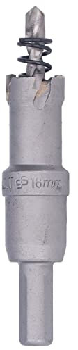 Lochöffner-Bohrer, 16-20 Mm Lochsäge Hartmetall-Lochsäge-Bit TCT-dicke Metallzähne Lochschneider-Kit mit Sechskantschlüssel Kernbohrer (16 Mm), Schneidefräser (18mm)