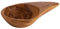 APS 1025 Set di 2 ciotole in legno d'ulivo, 12,50 cm x 8 cm x 2,50 cm (ogni parte è un pezzo unico. Il colore e le venature possono variare)