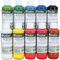 Lot de 10 flacons de 250 ml de peinture acrylique O'COLOR couleurs assorties