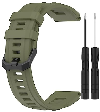 Watch Bands Compatible with Amazfit T-Rex Ultra Smart Watch Band Strap Soft Silicone Replacement Wristband Sport Band for Women Men