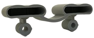 Generisch Wiedergutschlafen 10er Set Kappen zur Befestigung von Leisten im Lattenrost (108_40x30x8 mm (Duo))