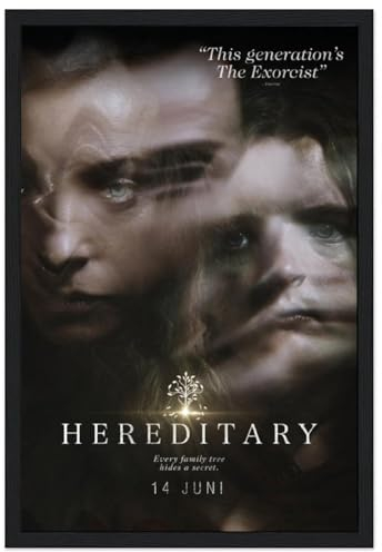V BY N Hereditary Moive Poster Vintage Art Cover Room Decor Aesthetic Bedroom Decor Canvas Poster For Bedroom 16x24inch(40x60cm) Style