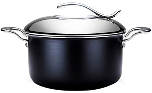TEmkin Pasta Pot Induction Ready, Stainless Steel Pasta Pot With Strainer Lid, Stainless Steel Oven Pot, Soup Pots with Lids