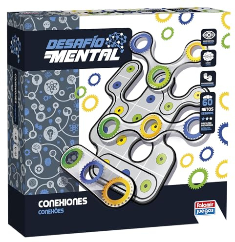 Falomir - Desafío Mental Conexiones | Juego de Lógica y Estrategia | para 1 Jugador (6+ Años)